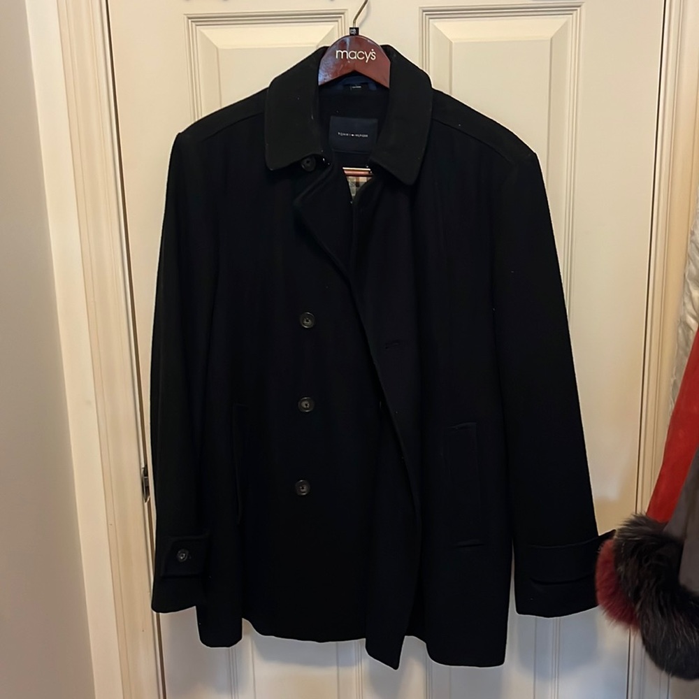 Tommy Hilfiger Mens Peacoat 40R